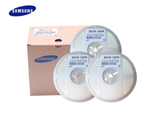 供應(yīng)三星0805 105/1uf 50V 10%/K X7R原裝貼片電容